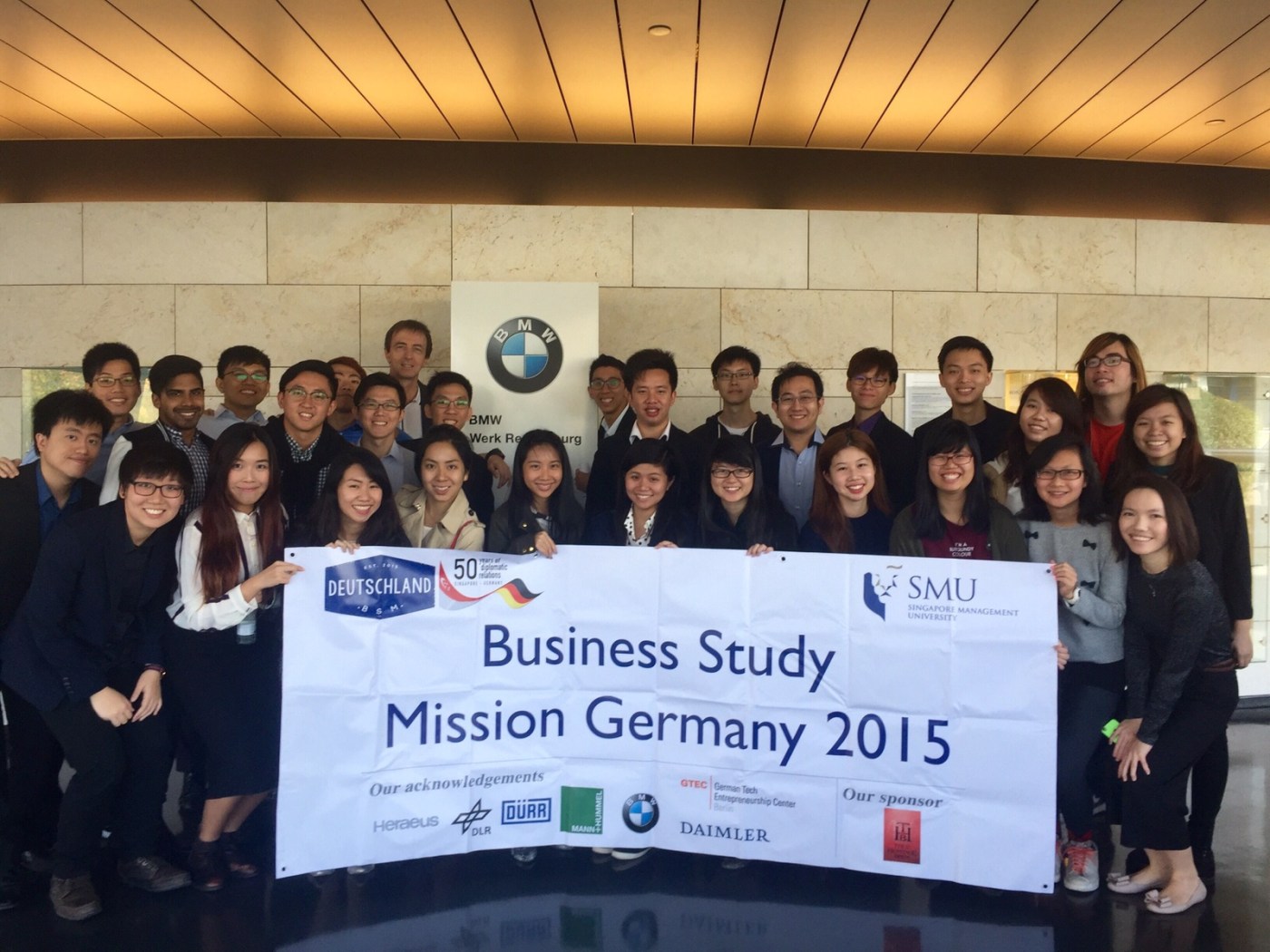 BSM Germany 2015 visit to BMW