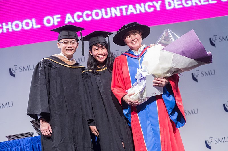 Darren Ong at Commencement