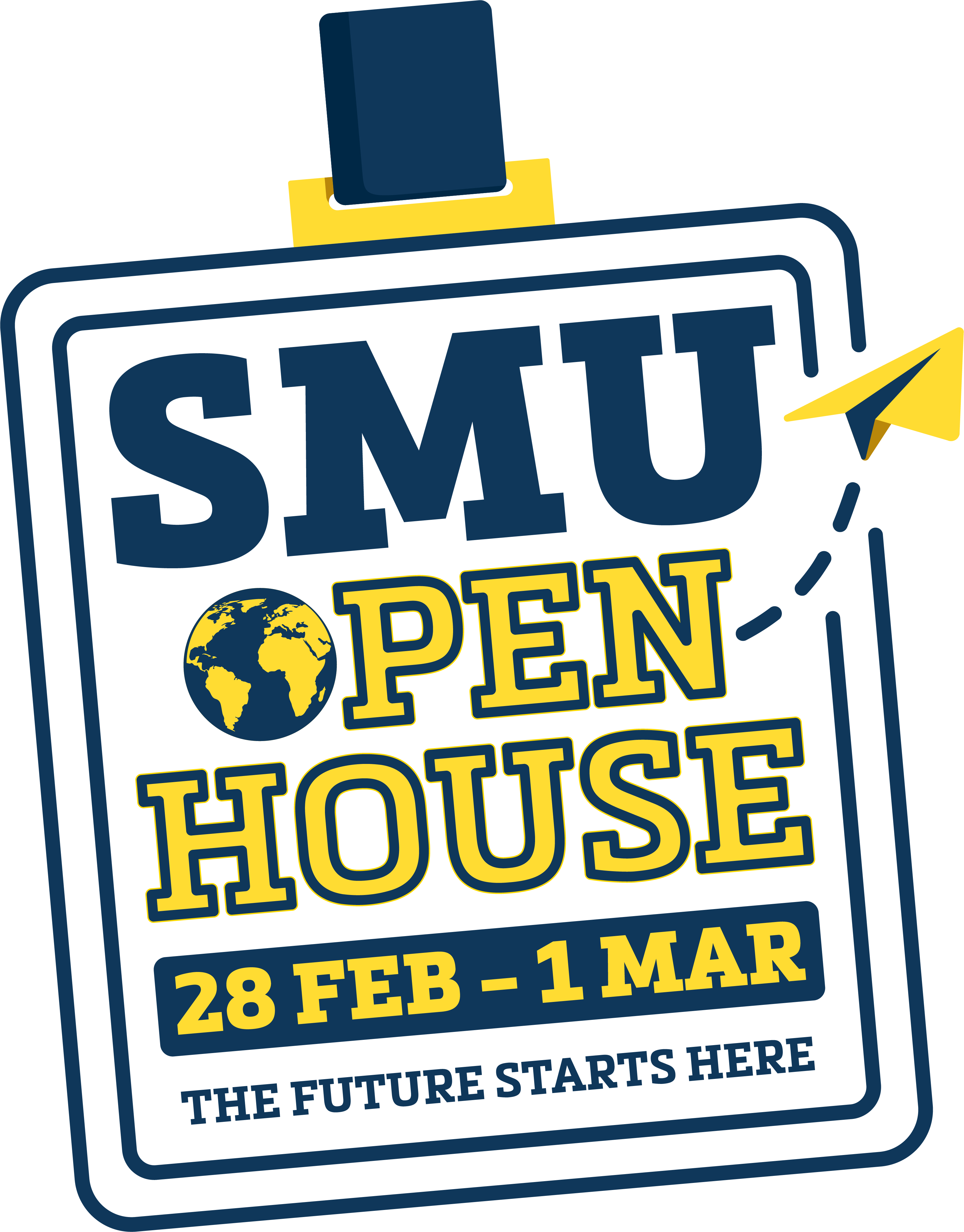 SMU Open House 2025 Lockup