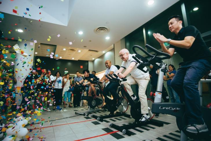 NEW GYM AND FITNESS CENTRE OPENS WITH A BANG