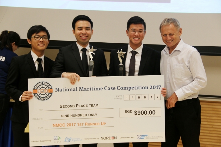 STRONG SHOWING FOR SMU AT NATIONAL MARITIME CASE COMPETITION