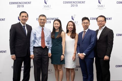 FIRST BATCH OF STUDENTS FROM SMU REAL ESTATE TRACK RECEIVES MAPLETREE AWARDS