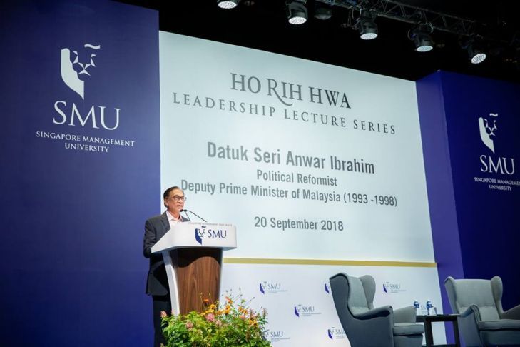 MALAYSIA’S POLITICAL REFORMIST DATUK SERI ANWAR IBRAHIM SPEAKS ON LEADERSHIP AND WINDS OF CHANGE