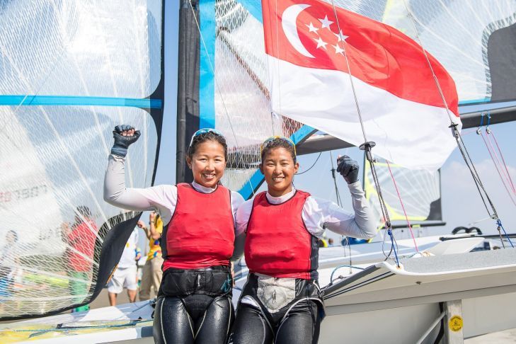 CONGRATULATIONS TO SMU’S KIMBERLY LIM FOR CLINCHING GOLD FOR SAILING AT THE 18TH ASIAN GAMES