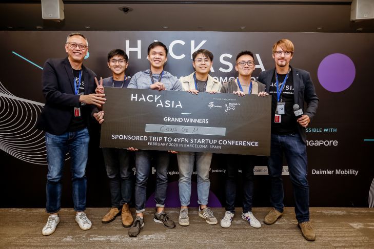 IMPROVING CUSTOMER SATISFACTION WITH MACHINE LEARNING WINS GRAND PRIZE AT HACK.ASIA