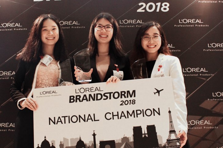 SMU TEAM TO REPRESENT SINGAPORE IN 2018 L’ORÉAL BRANDSTORM INTERNATIONAL FINAL IN PARIS