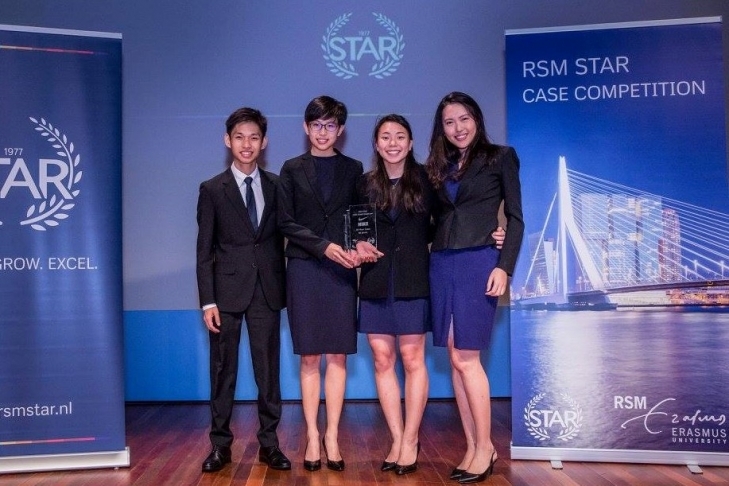 SMU TEAM COGNITARE WINS 24-HOUR CASE CHALLENGE AT 4TH RSM STAR CASE COMPETITION HELD IN THE NETHERLANDS
