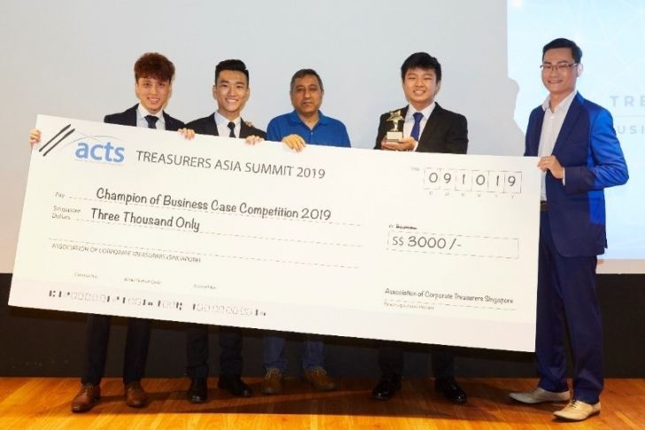 SMU UNDERGRADUATES WIN INAUGURAL ACTS TREASURERS ASIA SUMMIT BUSINESS CASE COMPETITION