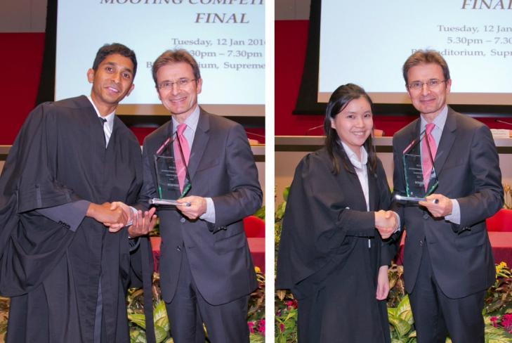 SMU Law Alumni Emerge Tops at Moot Competition for Young Lawyers